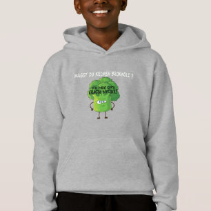 Cute Tecknad Broccoli Du tycker inte om Broccoli T Shirt