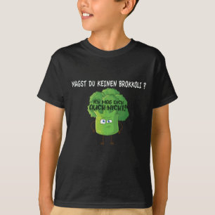 Cute Tecknad Broccoli Du tycker inte om Broccoli T Shirt