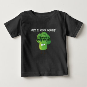 Cute Tecknad Broccoli Du tycker inte om Broccoli T Shirt