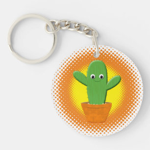Cute Tecknad Cactus