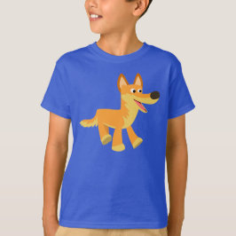 Cute Tecknad Dingo Children T-Shirt