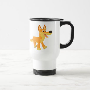 Cute Tecknad Dingo-dator Mugg