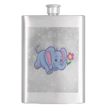 Cute tecknad-elefant