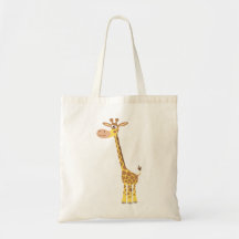 Cute Tecknad Giraffe Bag