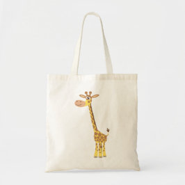 Cute Tecknad Giraffe Bag Tygkasse