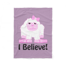 Cute Tecknad Girl Yeti