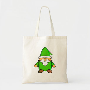 Cute Tecknad Gnome Tote Bag Tygkasse