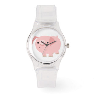 Cute Tecknad Gris Watch Armbandsur