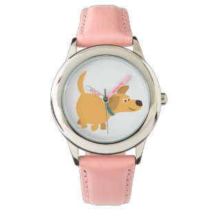 Cute Tecknad Gult Labrador Watch Armbandsur