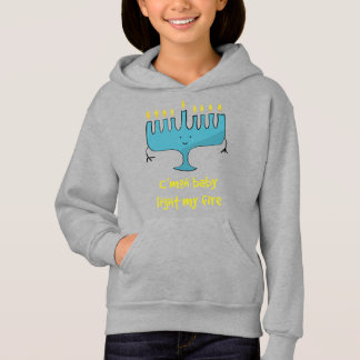 Cute tecknad Hanukkah festive Menorah T Shirt