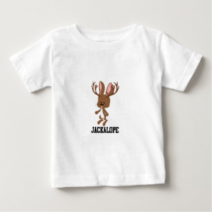 Cute Tecknad Jackalope Tee