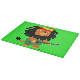 Cute Tecknad Lejon för Zion Cittboard