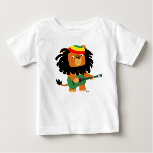 Cute Tecknad Lejon om Zion Baby T-shirt