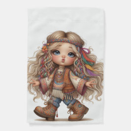 CUTE TECKNAD LOOK GROOVY HIPPI GIRL