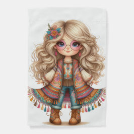 CUTE TECKNAD LOOK GROOVY HIPPI GIRL