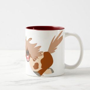 Cute Tecknad Lycklig Pinto Pony Mugg
