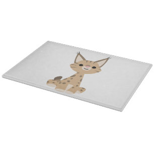 Cute Tecknad Lynx-skärmar