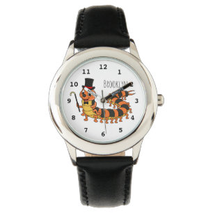 Cute-tecknad med lustig centipede armbandsur