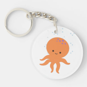 Cute Tecknad Octopus