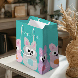 Cute Tecknad-Påskhare med eget namn