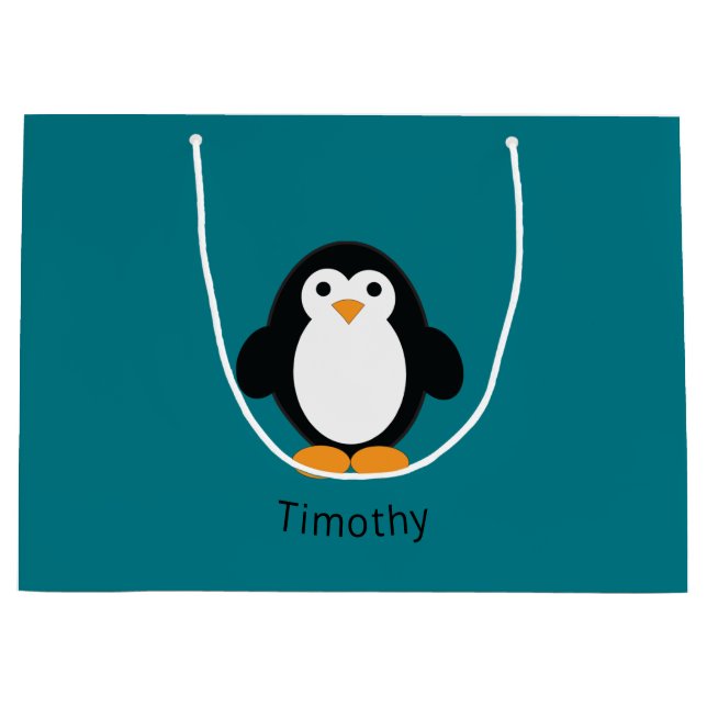 Cute Tecknad Penguin (Framsidan)