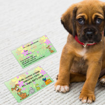 Cute Tecknad Pets Veterinary