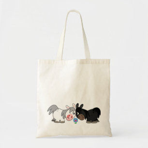 Cute Tecknad Ponies Standoff-paket Tygkasse