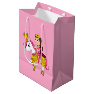 Cute tecknad princess