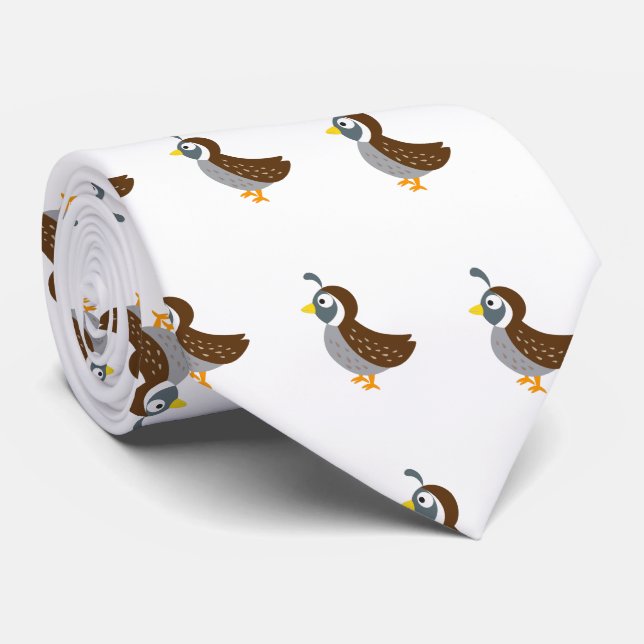 Cute Tecknad Quail Slips (Rullad)