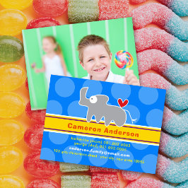 Cute Tecknad Rhinoceros Colorful KidProfile Photo