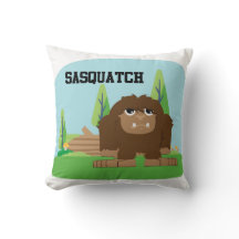 Cute Tecknad Sasquatch
