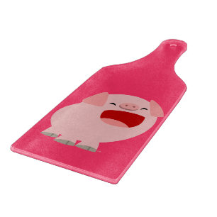Cute Tecknad Singling Clearboard Gris Paddle Cute