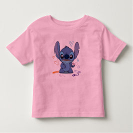Cute Tecknad Skitch T Shirt