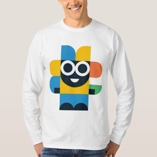Cute Tecknad T Shirt (Framsida)