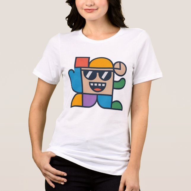 Cute Tecknad T Shirt (Framsida)