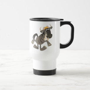 Cute Tecknad Tap Dancing Wildebeest Resemugg