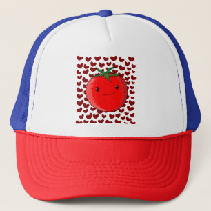 Cute Tecknad Tomato Älskare Keps