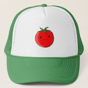 Cute Tecknad Tomato Keps