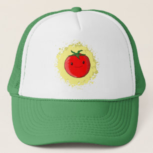 Cute Tecknad Tomato Keps