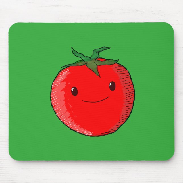 Cute Tecknad Tomato Musmatta (Framsidan)