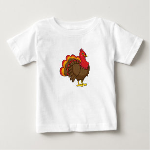 Cute Tecknad Turkiet T Shirt