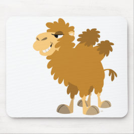 Cute Tecknad Two-Humped Camel Mousepad Musmatta