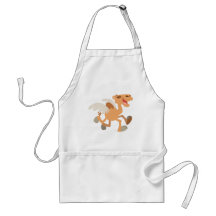 Cute Tecknad Winged-Camel Cooking Apron
