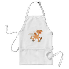 Cute Tecknad Winged-Camel Cooking Apron Förkläde