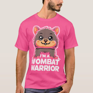 Cute Tecknad Wombat Älskare Funny Wombat Australia T Shirt