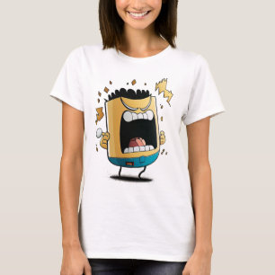Cute Tecknad Women T-Shirts
