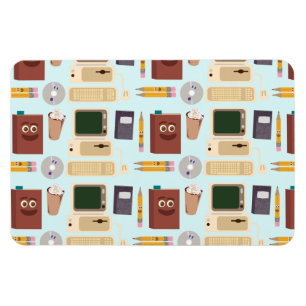 Cute Tecknad Write Verktyg lyxmegaportet Magnet