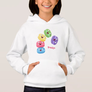 Cute-tecknaden för lustiga makaroner t shirt
