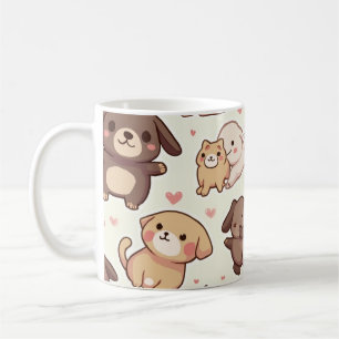 Cute-tecknet mugg kopp