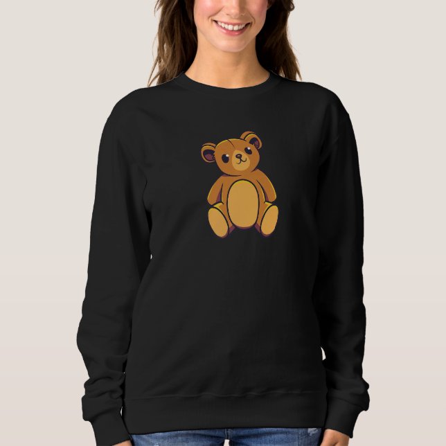 Cute Teddy Bear Brown Bear Teddy  Men Women And Ch T Shirt (Framsida)